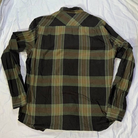 Denim & Supply Ralph Lauren Mens Button Down Shirt Brown Plaid Size Large - Picture 7 of 7